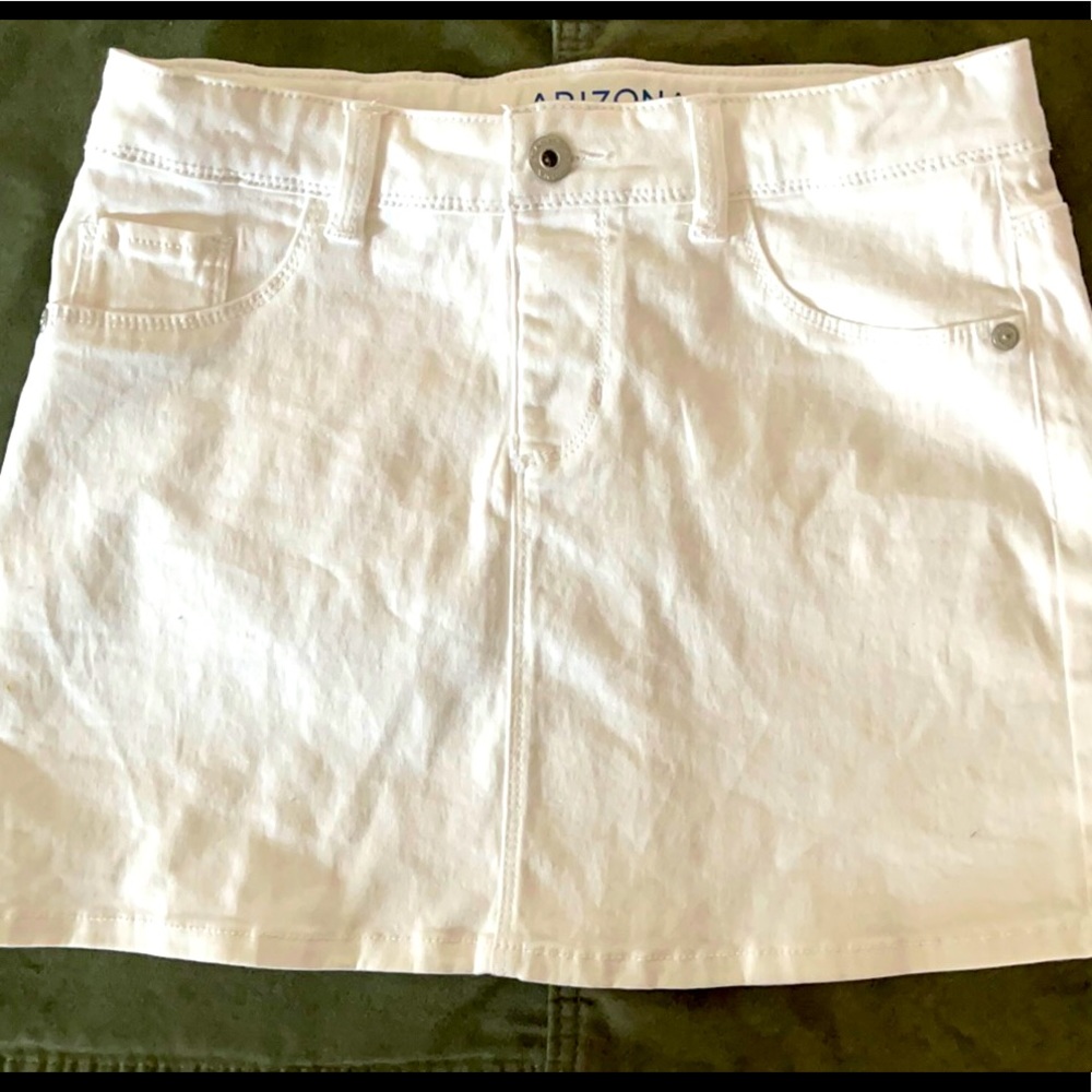 Arizona Jean - skirt white size 12 girls